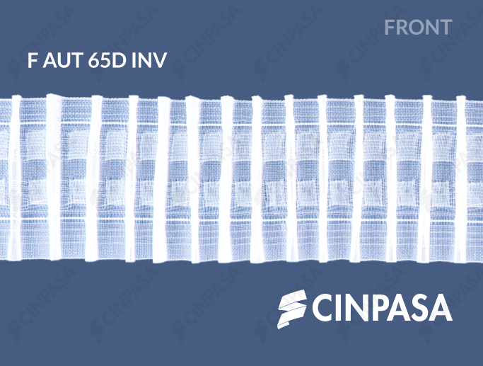  Transparent automatic pencil pleat tape 